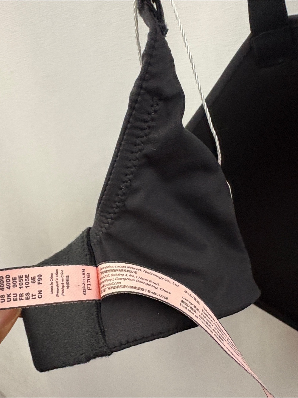 Dobreva Womens Black Bra Size 40DD New With Tags - Picture 9 of 9